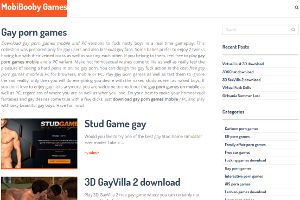 Gay games at mobibooby.games