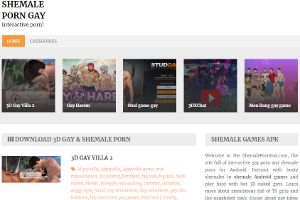 Gay games at shemaleporngay.com